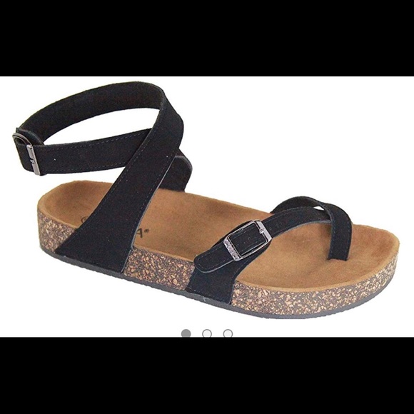 Women Flat Toe Ring Sandals Shoes Gladiator Thong - Picture 2 of 7